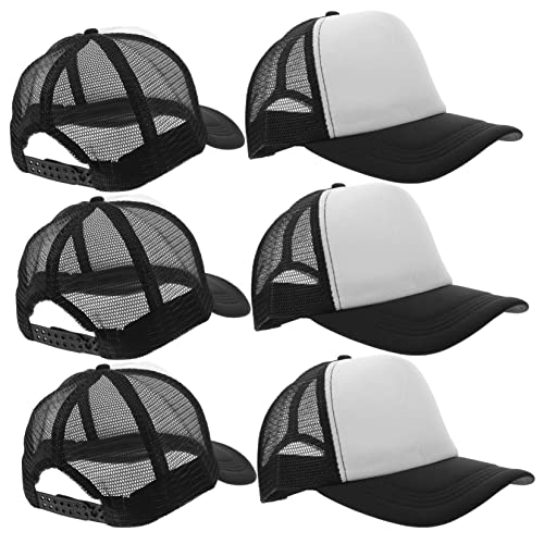 Casquette de baseball sublimée vierge en vrac pour impression bricolage