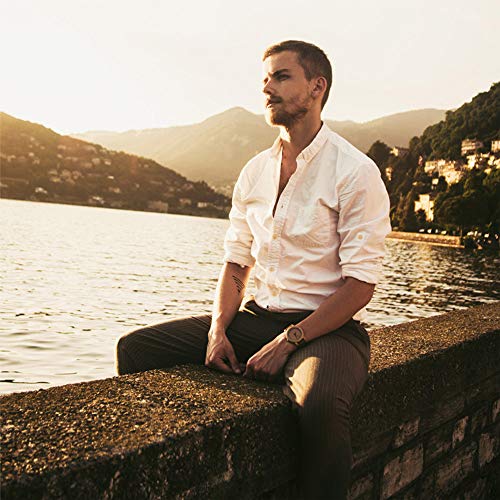 DECDEAL Mulheres Relógios Analógicos Artesanais de Bambu Natural Madeira Relógios Homens Moda Minima