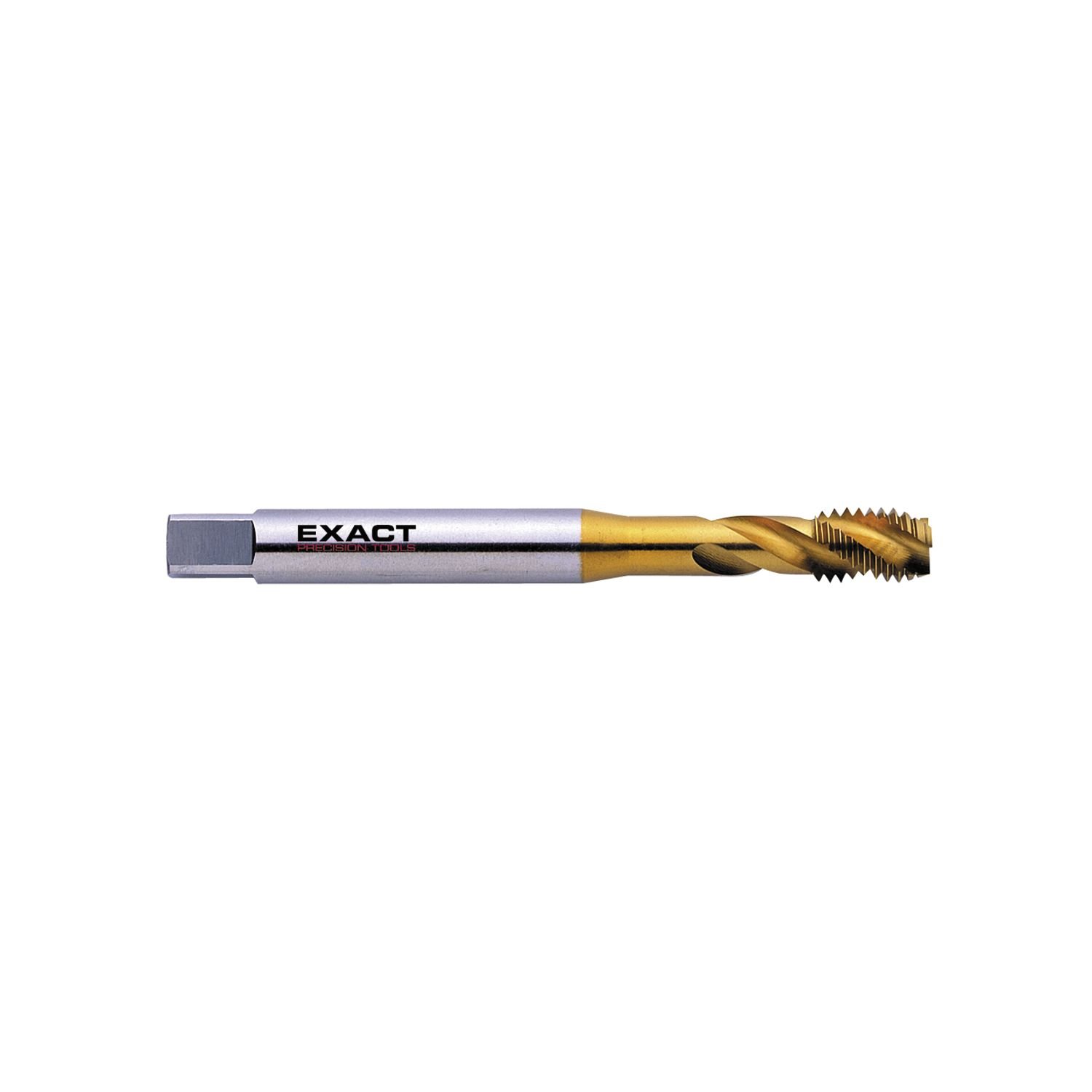 Exact Machine Tap M12 HSS-E DIN376 TN Coating 35° RSP, Steel, 10,25x110mm