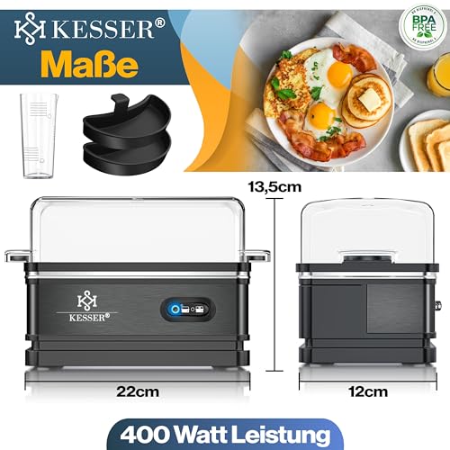 KESSER® Eierkocher für 1 bis 6 Eier
