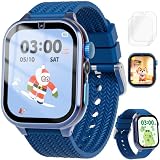 MOMILLA Kids Watch, Boys Girls Toddler Toys Smartwatch with 180+ Kids Games & Learning Toys, 1.69" Smart Watches with Fun Camera, Birthday Gifts Smart Watch for 3 4 5 6 7 8 9 10 Year Old Boys Girls
