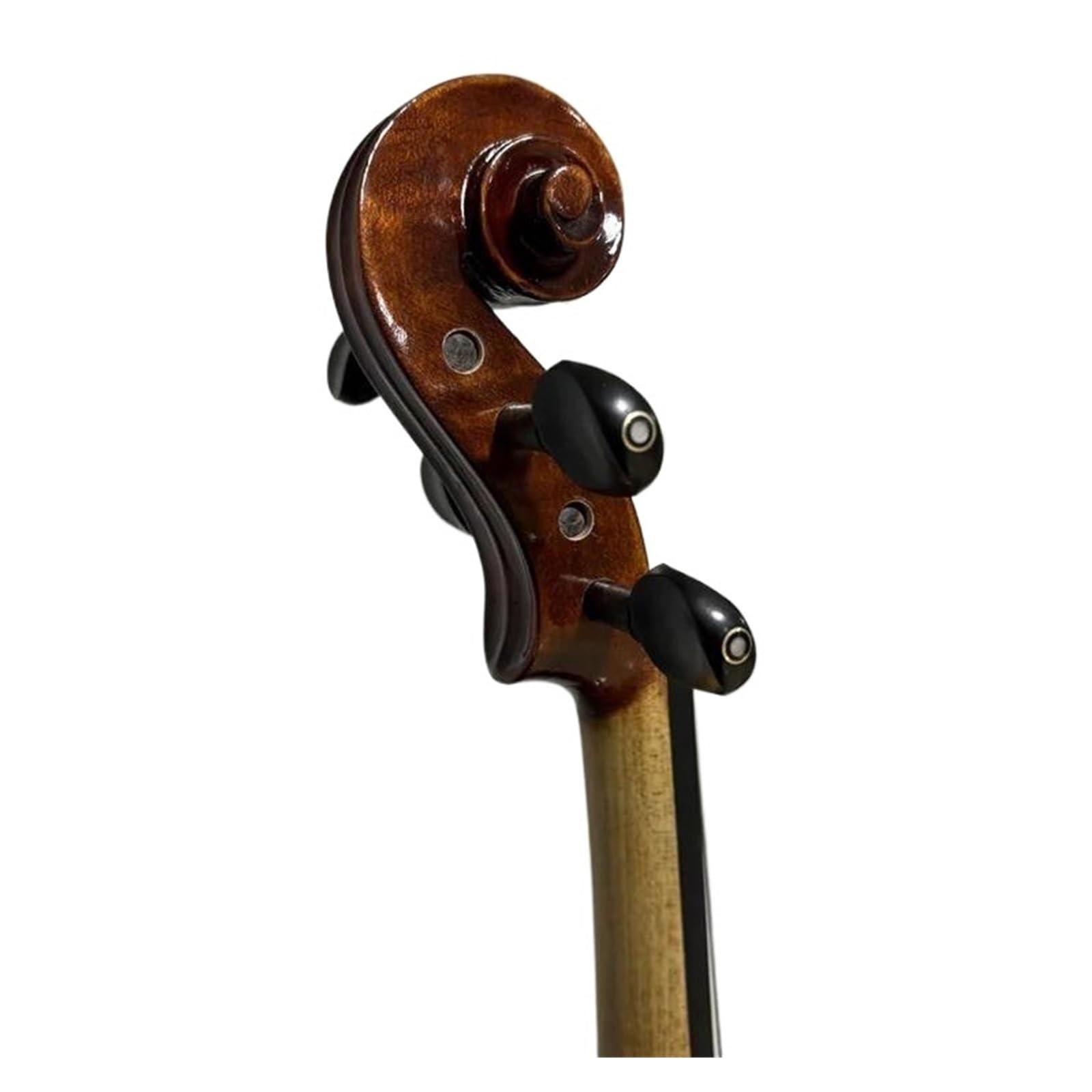 Violín 4/4 Hecho A Mano Con Fondo De Arce Flameado Y Estuche Accesorios Para Arco Instrumento De Violín