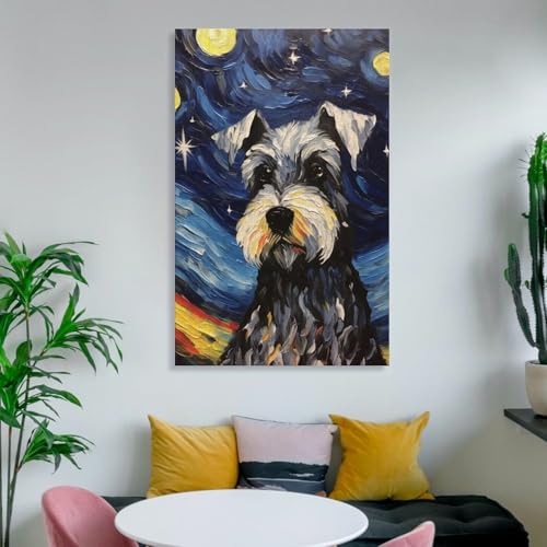 Poster Schnauzer 13 impression haute définition décoration d'intérieur - 6