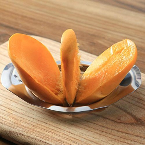 2x Fruta De Maçã Inoxidável Maçã Fácil Corte Slicer Cortador