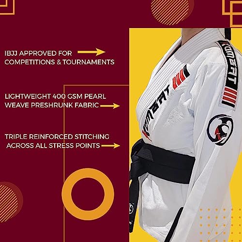 Kombat Usa Unstoppable Ultra-Light Women'S Bjj Gi thumb #6