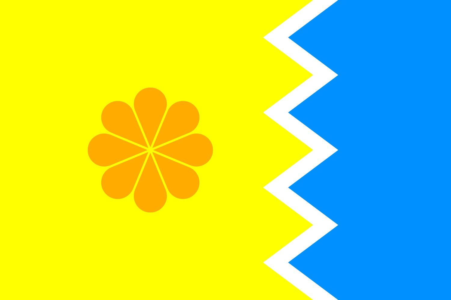 Drapeau XL Viña del Mar Chili drapeau paysage anti-déchirure grand format
