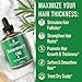 Rosemary Oil for Hair Growth, Men & Women – No Harsh Scent or Scalp Burn, Topical Hair Growth Oil for Loss Prevention, Thickness & Regrowth with Jojoba, Jamaican Black Castor, Peppermint, 1oz