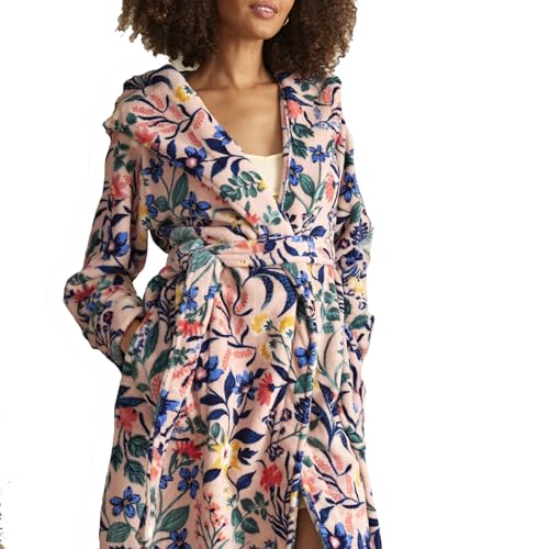 Vera Bradley Women's Plush Fleece Robe (Extended Size Range)