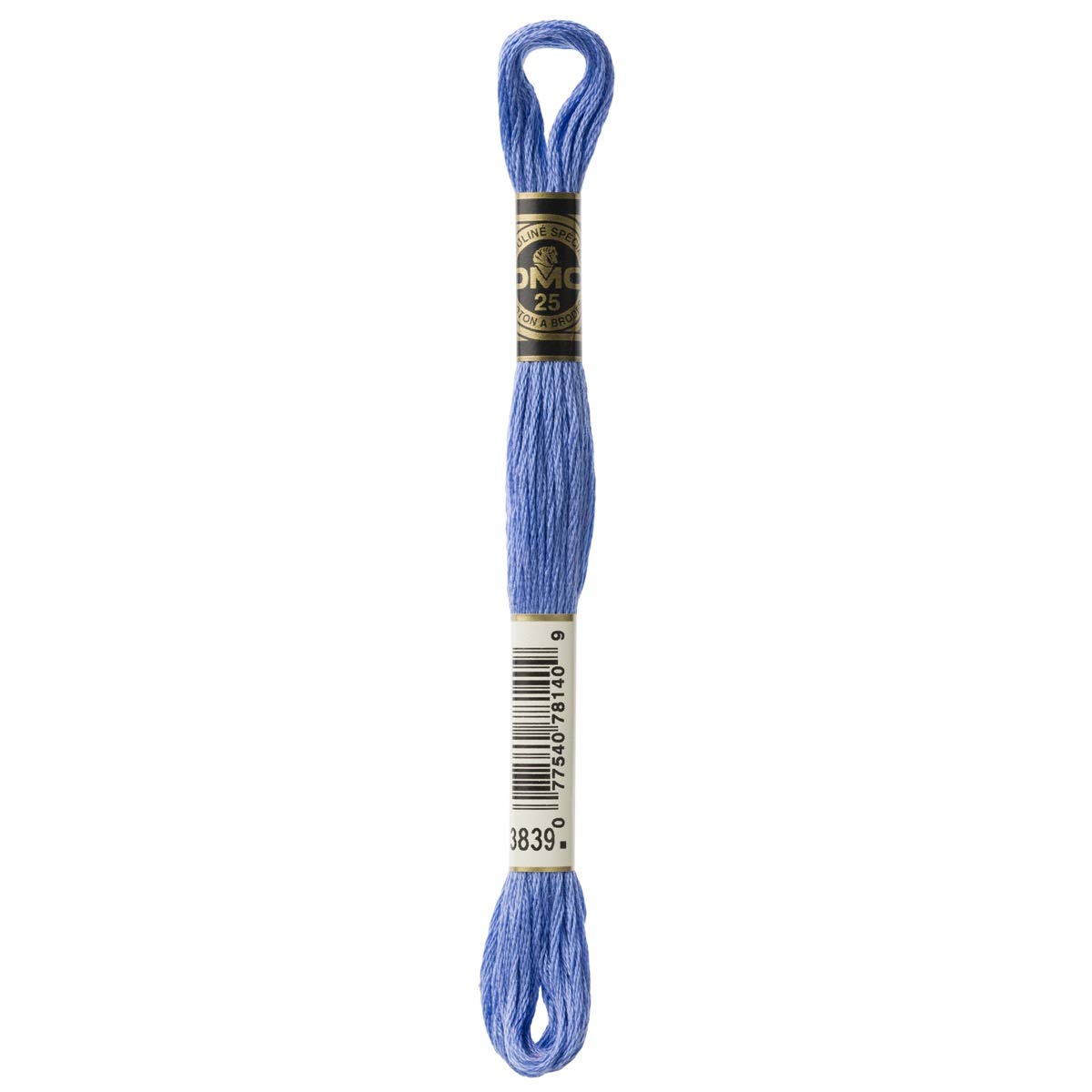 DMC Embroidery Floss Mouline Stranded Cotton Thread for Hand Embroidery and Sewing - Colour No: 3839-6 x 8m Skeins — image 1