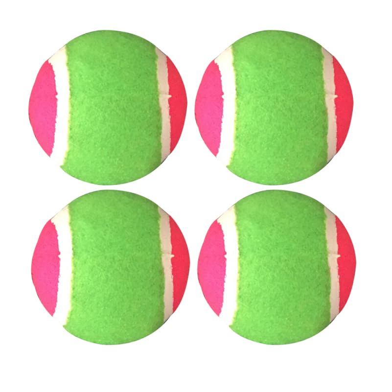 BESPORTBLE Ball And Catch Game Toss Set Sticky Throw Paddle Deluxe Balls Children's Suction Cup 4pcs Replacement Outdoor Toys Sucker Beach Games For Kids Backyard Adults Random Color 2.5 Inch