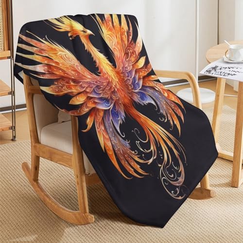 Couverture polaire phénix en flanelle de qualité supérieure