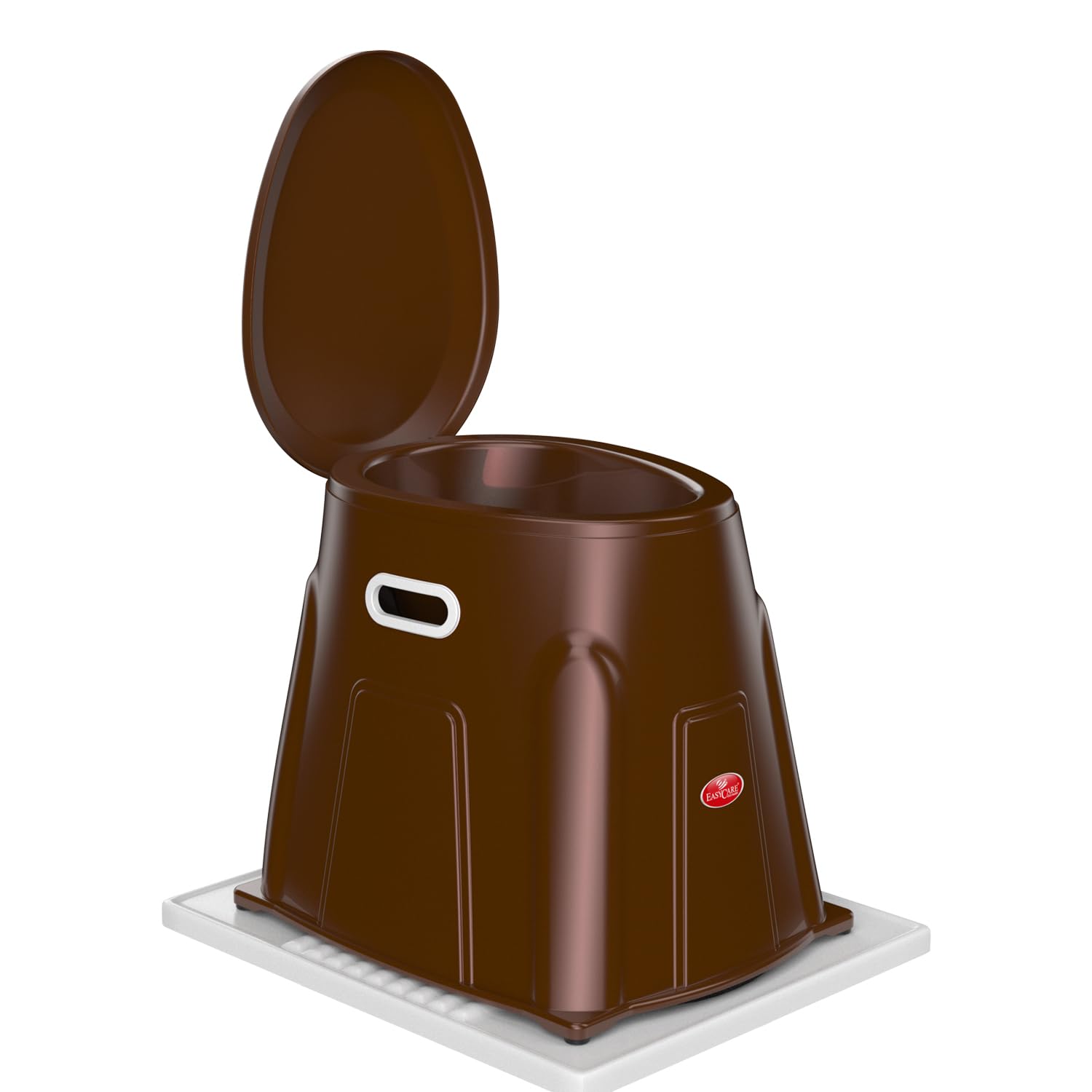 EASYCARE Heavy Duty Portable Indian to Western Toilet Converter | Commode Stool for Patients, Adults, Elderly, Kids, Handicap | Portable Toilet Seat | Toilet Chair I Capacity Upto 110 Kgs (Brown) (B0DHQMPNN3) Amazon Price History, Amazon Price Tracker