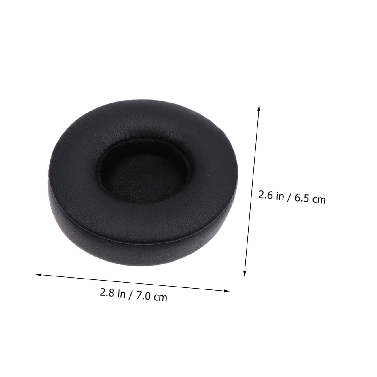 Hemobllo 6pezzi Cuscinetti Sostitutivi Per Cuffie Comfort e Isolamento Acustico Compatibile Con Nero