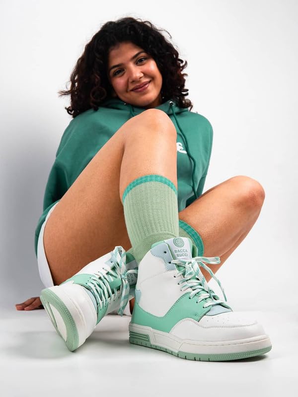 Image of Bacca Bucci ETHEREA Women's Pop High-Top Sneakers Style That Pops-Bold Colors, Fierce Comfort, Summer-Ready Looks