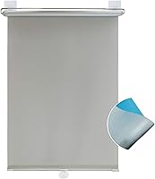 Vista 35 de Persianas inalámbricas con ventosas, persianas opacas para cubrir ventanas, persianas enrollables retráctiles, cortinas de automóvil sin