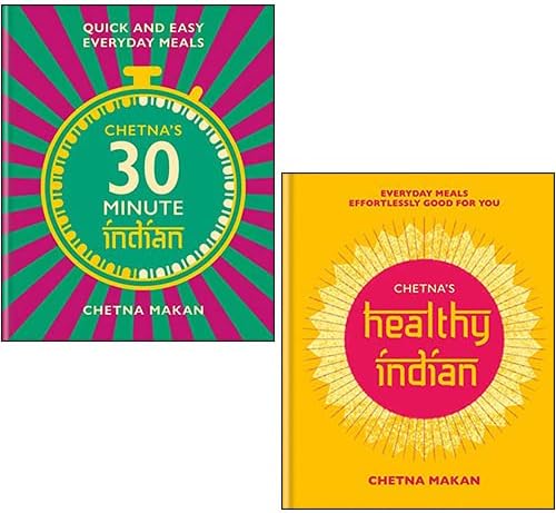 Chetna Makan 2 Books Collection Set(Chetna's 30 Minute Indian, Chetna's Healthy Indian)