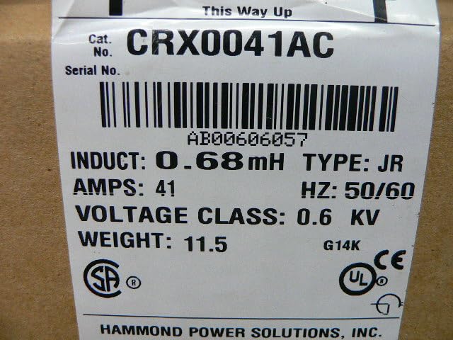 Crx0041ac Transformer Line Reactor