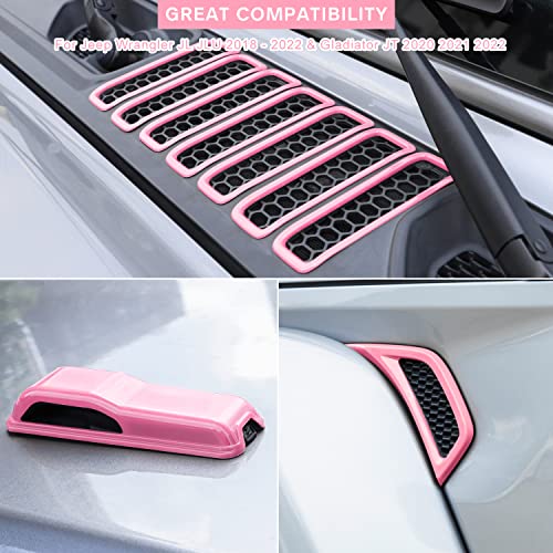 Bonbo Pink Decorative Trim for Jeep Wrangler and Gladiator #TOP20