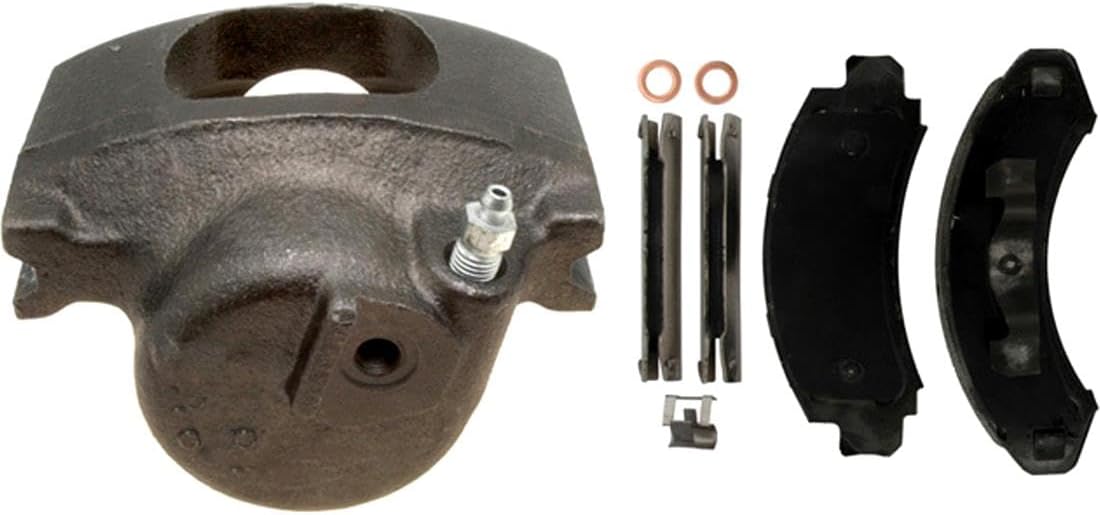 Front Left Brake Caliper w/Brakes Pads Automotive Replacement 1Piece fits Ford Aerostar 1993 1991 1992 1990 1994 1995 1996 1997 4.0L V6, fits Ford Bronco II 1985 1984 2.8L V6