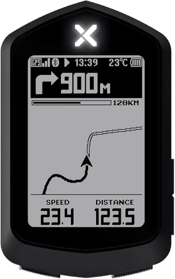 2.4 polegadas 240 * 160 monitor de alta resolução bicicleta computadores bicicleta cronômetro digital ciclo velocímetro IPX7 à prova d'água ciclismo medidor de velocidade celular controle app