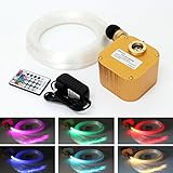 HongTie 16W RGBW CREE Twinkle LED Fiber Optic Star Ceiling Kit Light Lamp 450PCS0.75MM3M