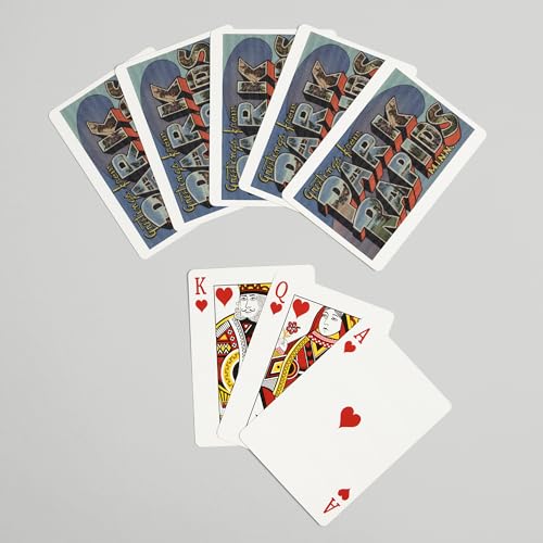 Baraja de 52 cartas tamaño póker miniatura 7