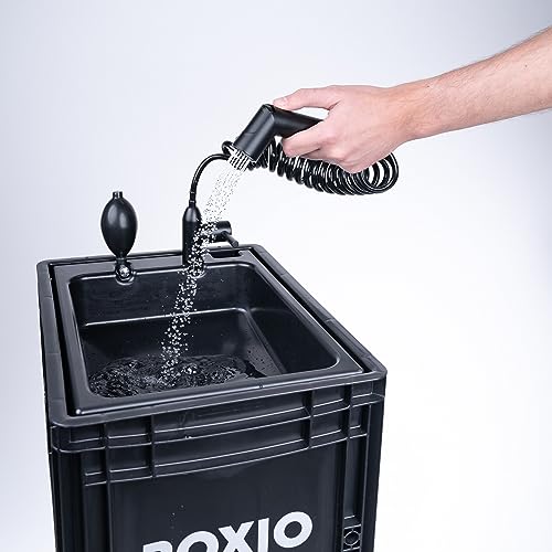 BOXIO - SHOWER : Accesorios de ducha portátil para camping - Ideal para campistas, supervivencia, playa y actividades al aire libre miniatura 4