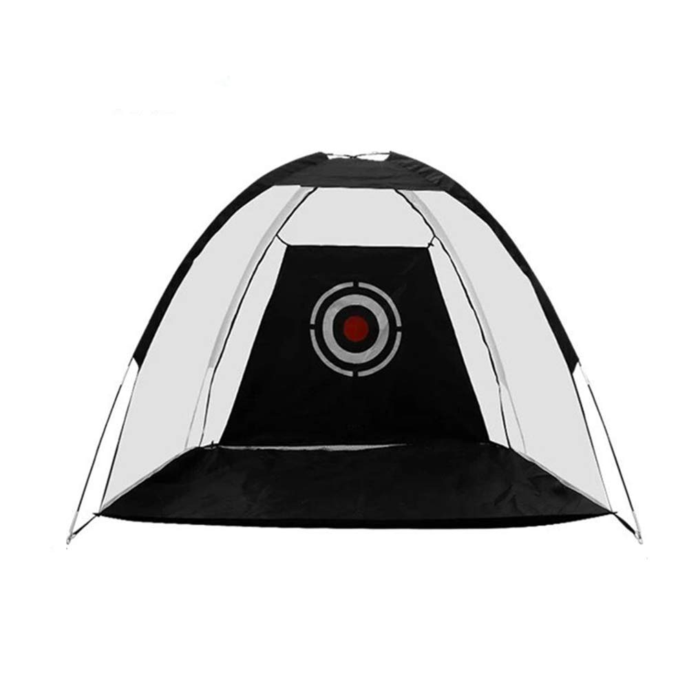 Indoor Outdoor Golf ćwiczenia siatka do golfa biwaków klatka ogród łąka ćwiczenia namiot golfa trening sprzęt sprzęt golfowy - czarny 3M