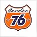 Adesivi 76 Gasoline