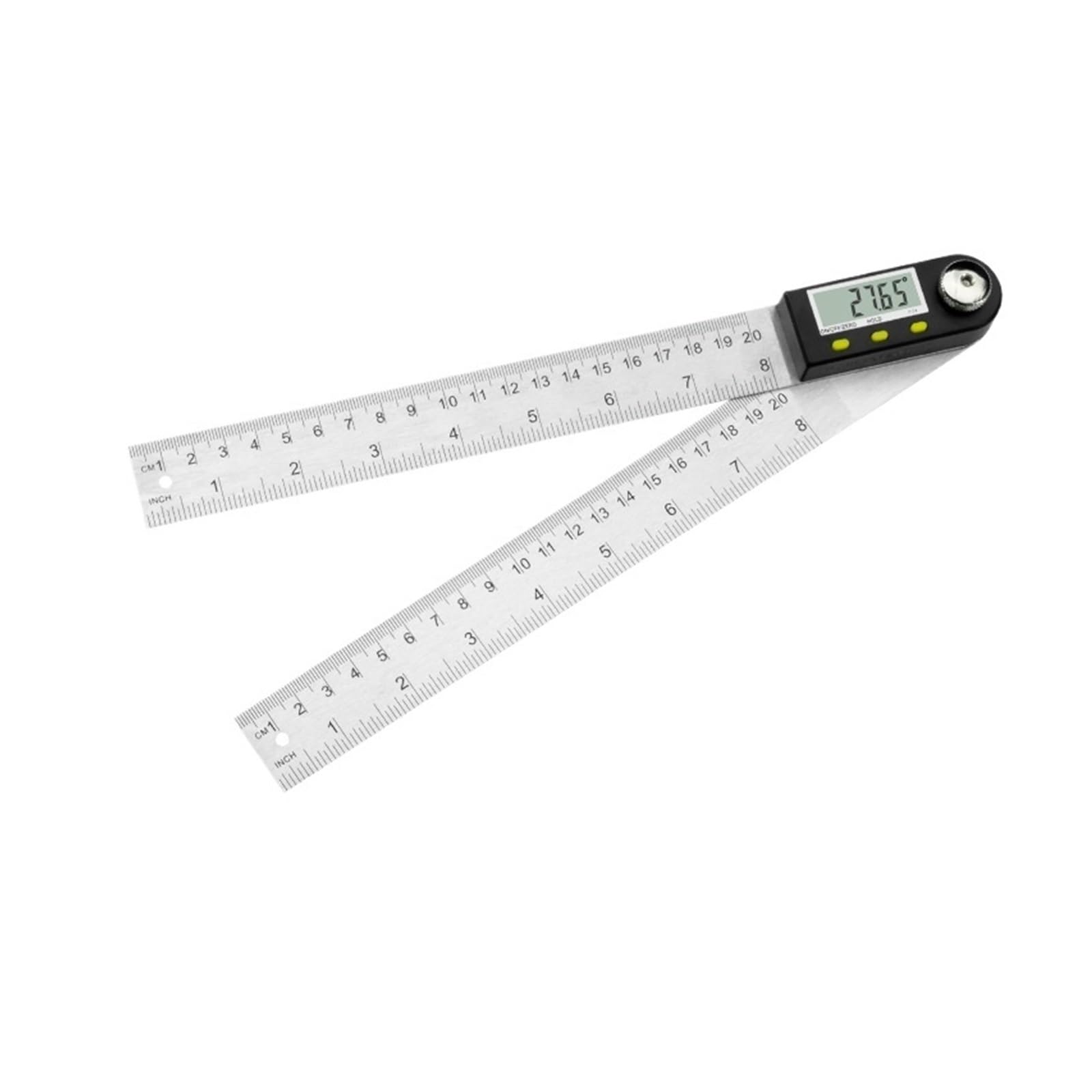 Bnvewr 1 Digital Angle Finder, Goniometer Electronic Protractor Digital Gauge Angle Measurement Tool Multi Ruler Woodworking Tools,Inclinometer(200Mm)