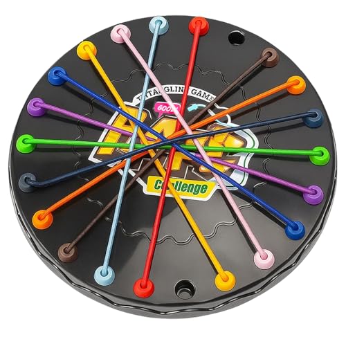 Rush, Smart Games, Smart Games Geduldsspiel Für Kinder, Logik Spiele Mit 10 Seilen Und Spielbrett, Familienspiele Für 3+ Jahre, Förderung Von Konzentration Und Logischem Denken