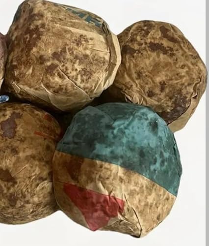 African Traditional Raw Black Soap From Ghana, Natural Handmade Cleansing Bar, 240g Pack