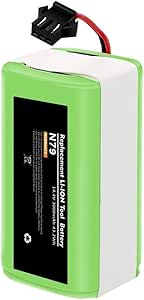 Batteria 14.4V 3000mAh Per Robot Aspirapolvere - Compatibile Conga, Ecovacs, Eufy - Foto 7