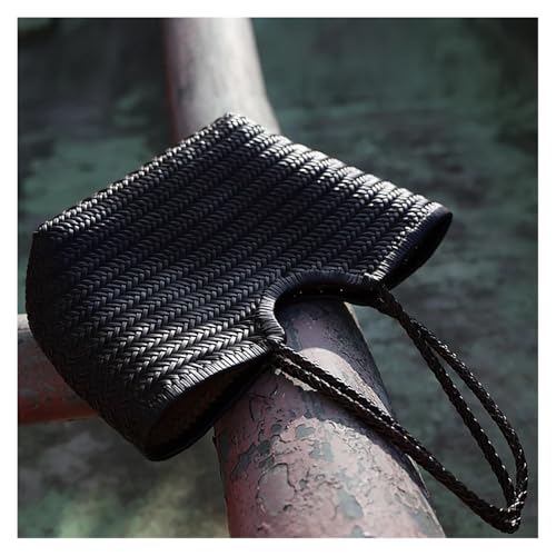 Bolso Tote Retro de Cuero Trenzado para Mujer miniatura 2