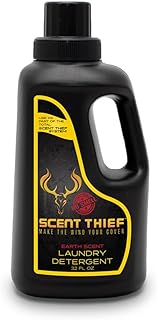 Scent Thief Deer Hunting Accessories - Laundry Detergent for Field and Deer Hunting Scent Remover, Acts As A Scent Blocker and Eliminates Animal’s Ability to Smell