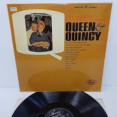 DINAH WASHINGTON, QUINCY JONES AND HIS ORCHESTRA, queen and quincy, 20049 SMCL, 12" LP