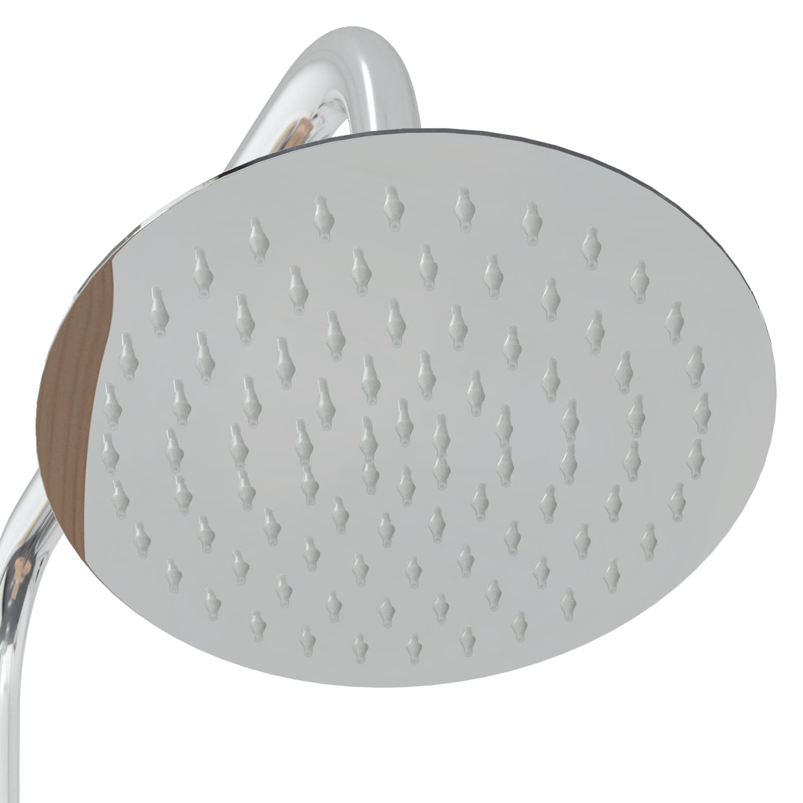 vidaXL Ducha Exterior Ajustable Natural 24 x 19 x 246 cm, Ducha Moderna, Resistente al Clima, Fuente de Patio, higiene para la Piscina, Accesorio para jardín