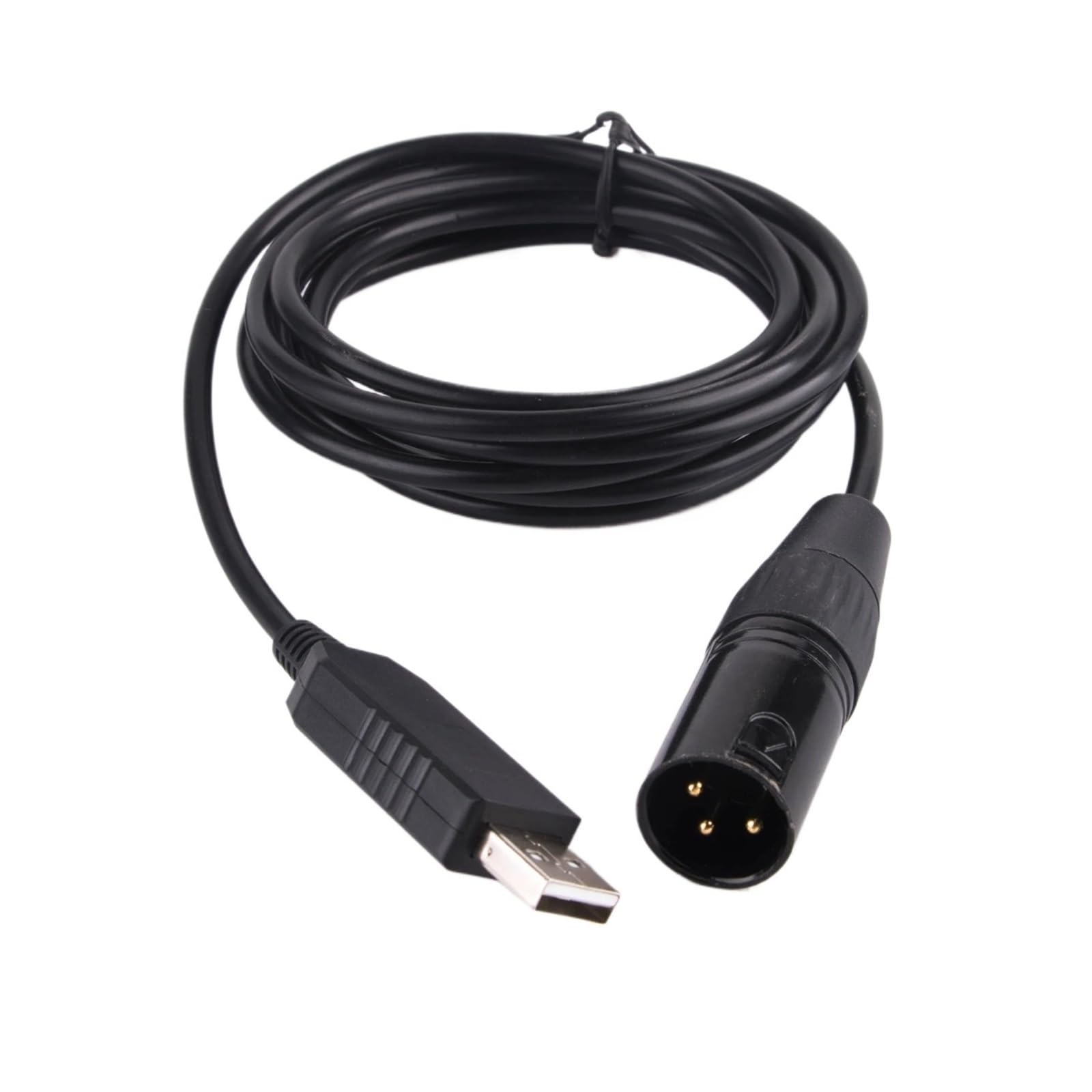 Convertitore da USB a seriale Cavo altoparlante convertitore adattatore seriale FTDI USB a 3 pin XLR DMX RS485 for XTA DP448 Marani DPA240P(5m,Transparent USB)