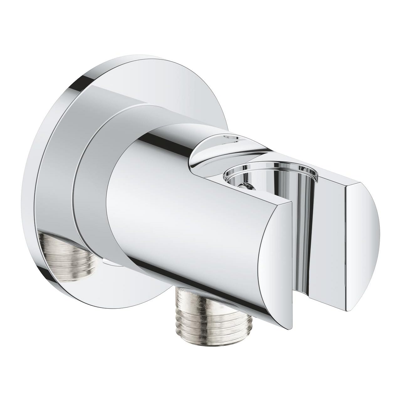 Grohe Wandanschlussbogen Tempesta 1/2 Zoll mit Wandbrausehalter Chrom