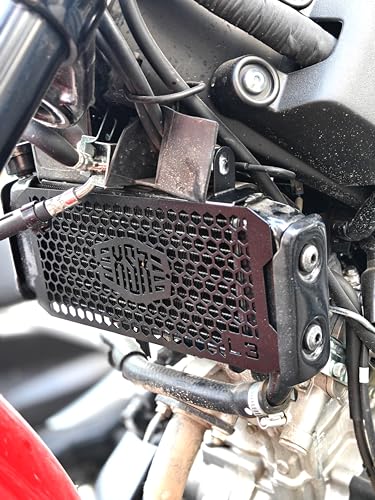 Image of L3 MODZ XSR 155 Radiator Guard - Honeycomb Design Grill Protector | High Airflow