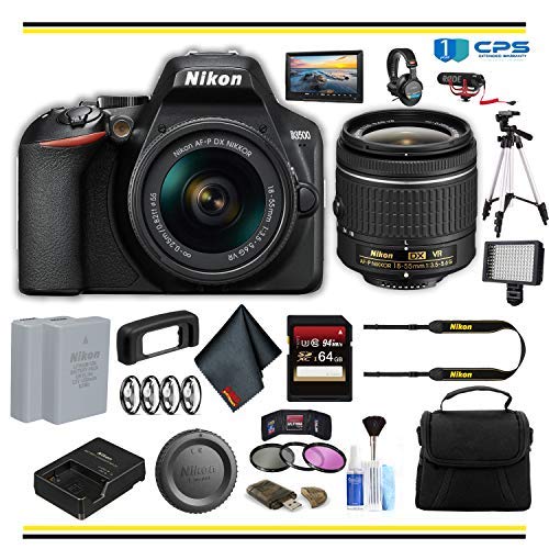 Amazon.com : Nikon D3500 DSLR Camera with 18-55mm Lens (1590
