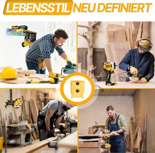 Support DeWalt 20V 60V pour libérer l'espace de votre atelier - 8