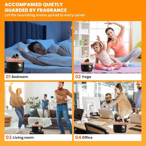 Diffuseur huile essentielle sans eau sécurité pour humidifier la chambre et le bureau