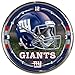 WinCraft NFL New York Giants Chrome Clock, 12" x 12"
