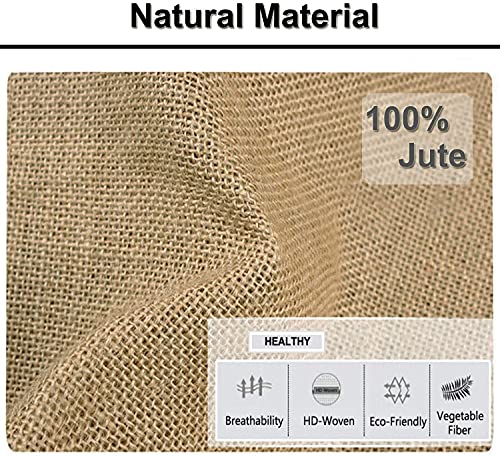 Hand Woven Table Runner - 13'' X 108'' Vintage Mats For Parties, Dining Table, Coasters - Decorative Placemats - Jute Fibers - Eco-Friendly Accessory - Burlap – The Home Talk Store #TOP1
