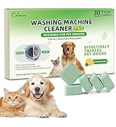 Calvana (30-Pack) Washing Machine Cleaning Tablets, Formulated for Pet Owners, Washer Cleaner, fo...