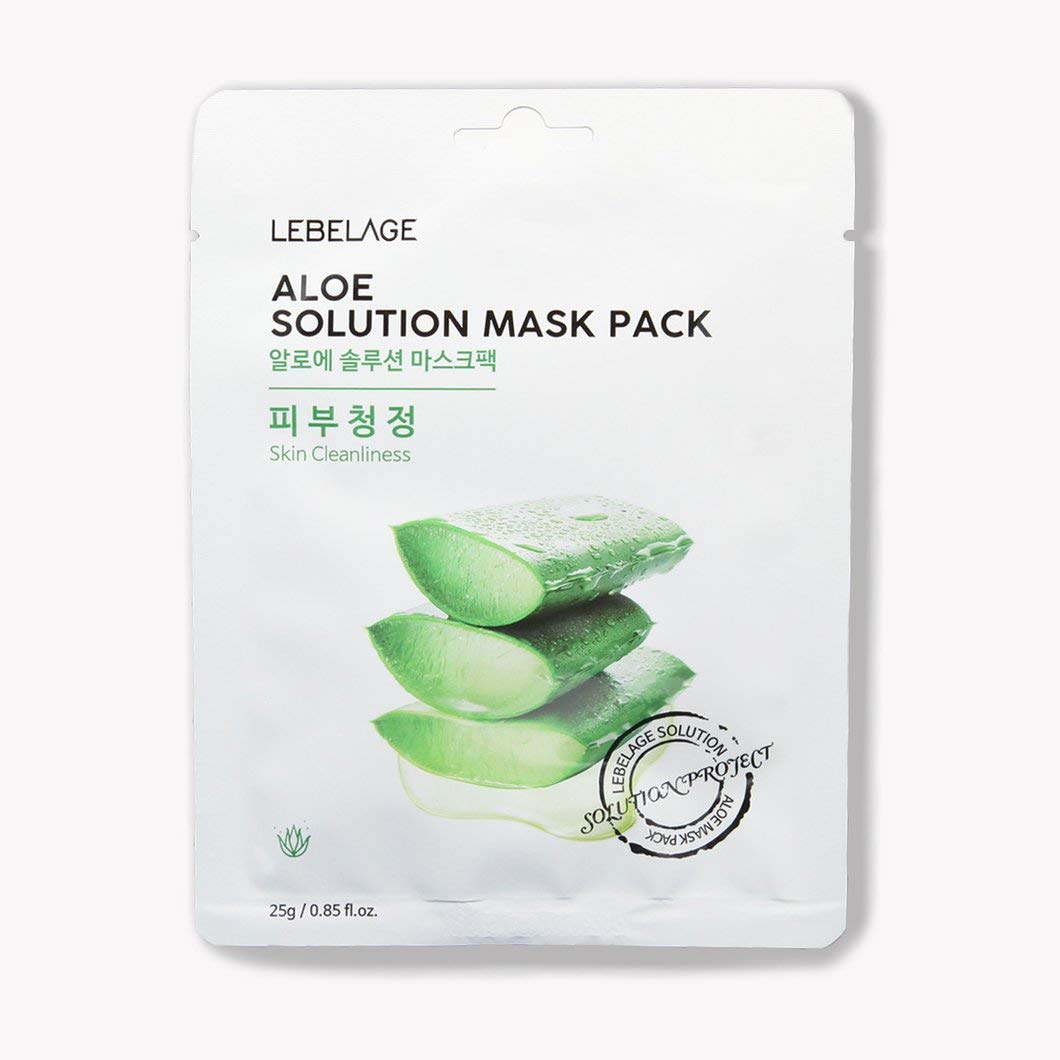 LEBELAGE ALOE SOLUTION MASK PACK