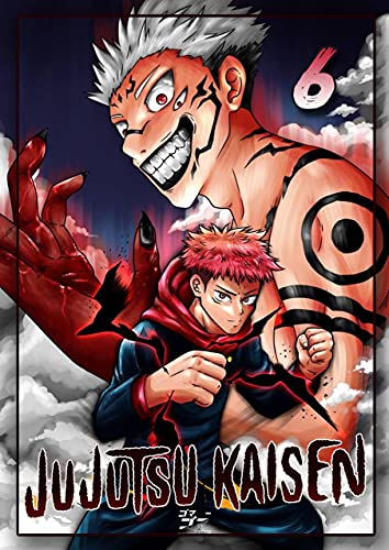 Jujutsu-Kaisen-Manga-Vol 6: Great Action Fantasy Manga Shounen Adventure For Kids, Chilren (English
