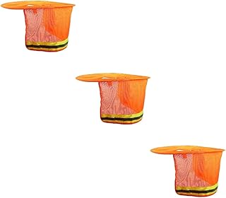 OSALADI 3pcs Reflective Hat Cover Sun Blocking Hats for Men Mens Accessories Men Caps Sun Protection Hat Caps for Men Neck Hard Hat Construction Hat Visor Man Sun Visor Polyester New York