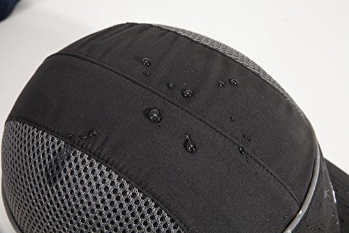 Safety Bump Cap With With Reflective Stripes, Lightweight And Breathable Hard Hat Head Protection Cap(Short,Black) #TOP4